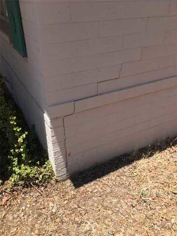 Symptom of Foundation Movement: Stairstep Cracks