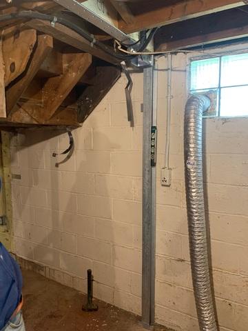 PowerBrace Beam Protects Wall