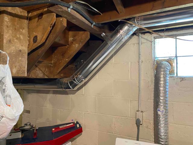 Cracks and Bowing Behind Utilities