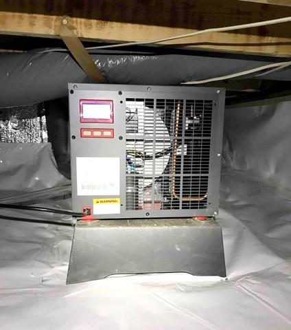Crawl Space Dehumidifier