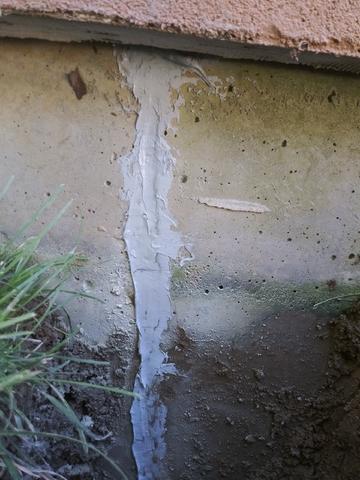 After the crack was sealed with NexusPro