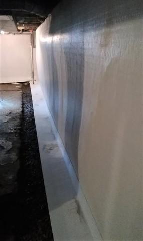 Interior Drainage System Installed in Romulus, MI