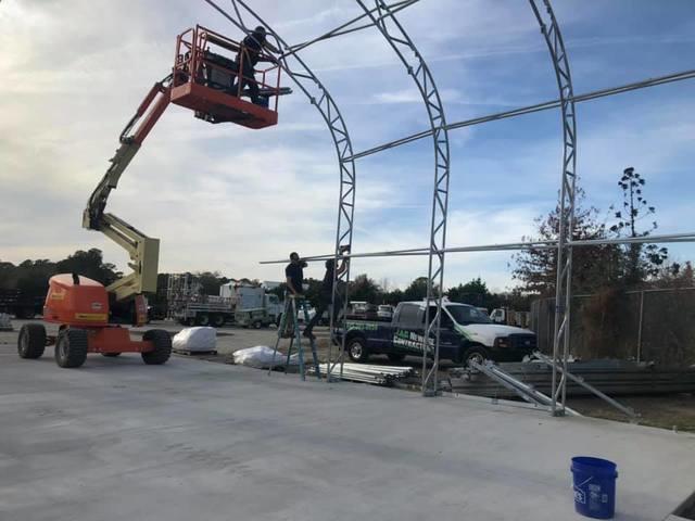 Mount Pleasant Fire Station-Big Top Fabric Structures