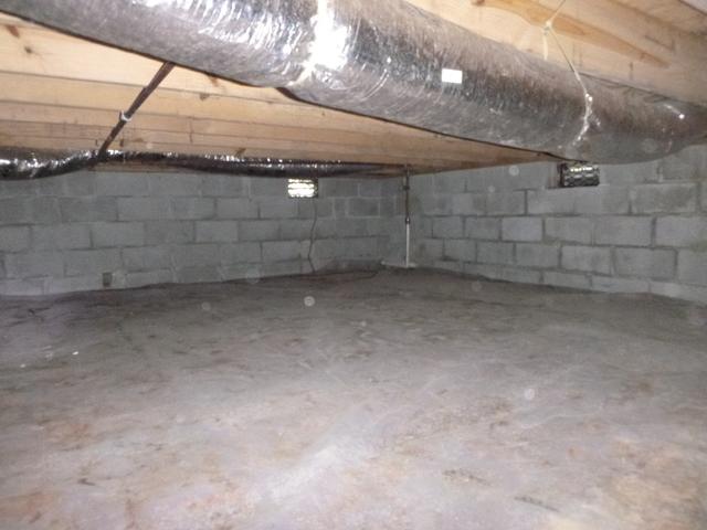 Cracks in foundation.