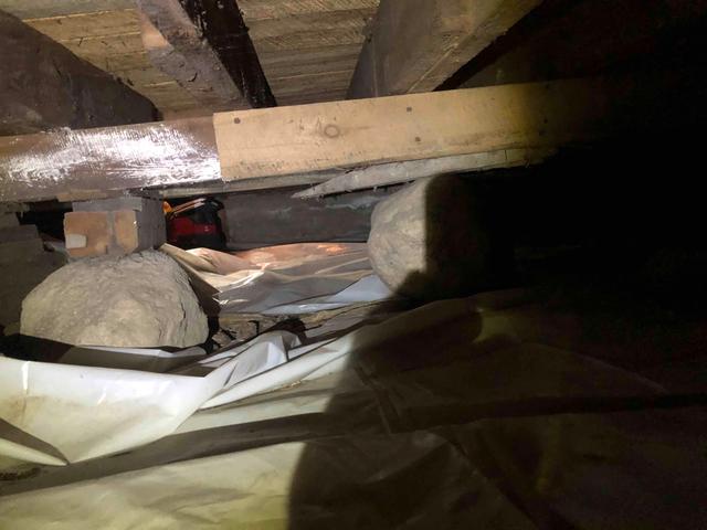 Before Photo - Failing Support System