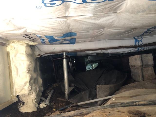 SmartJack® Support Beams Replace Failing System