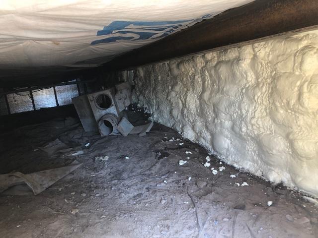 Closed Cell Spray Foam Insulated Crawl Space