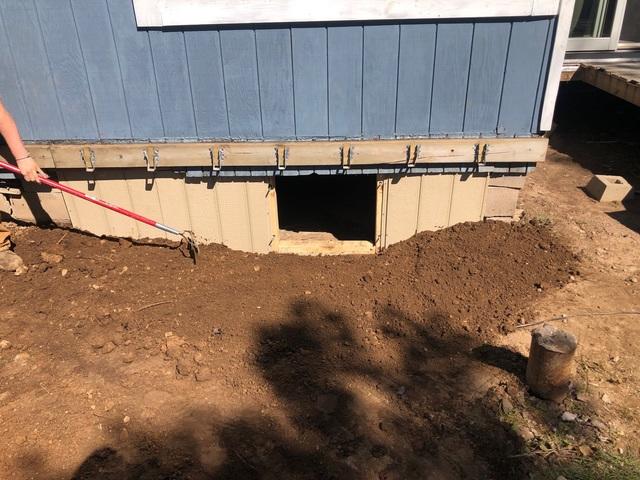 Small Crawl Space Opening? No Problem for DBS!
