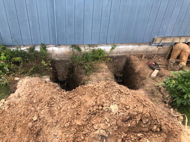 Supportworks® Pier System Installed In Saginaw, MN