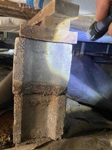 Before Photo - Existing Structure Failure