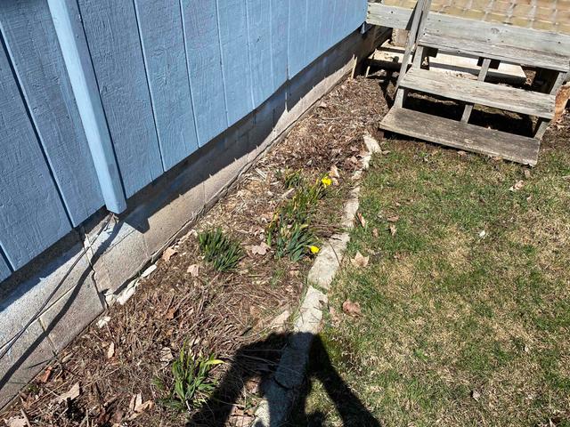 Before Photo - Sinking Foundation