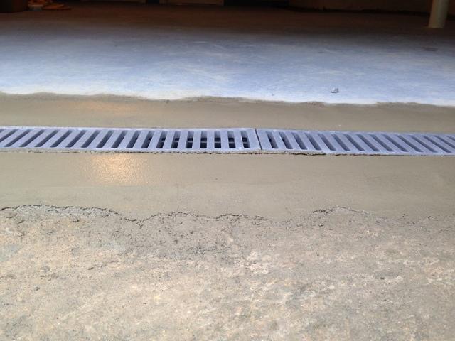 Drains.