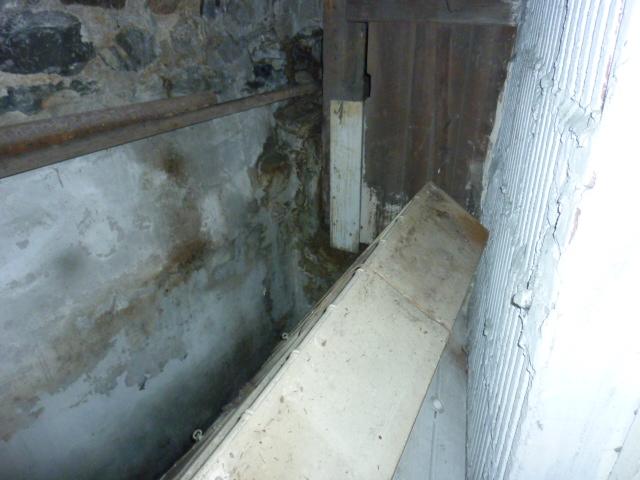 Water damage.