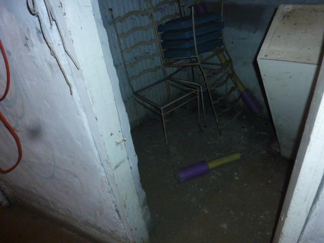 Water damage.