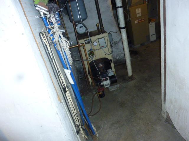 Water damage.