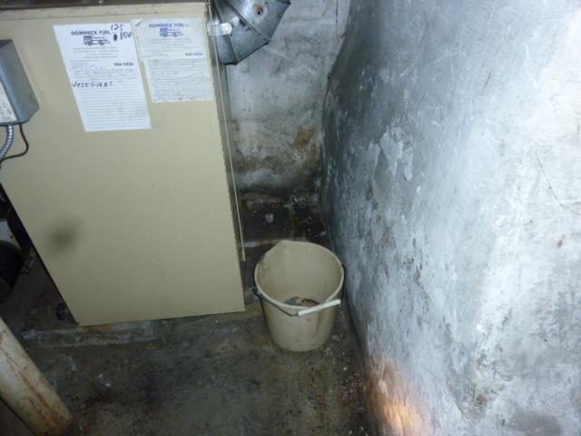Water damage.