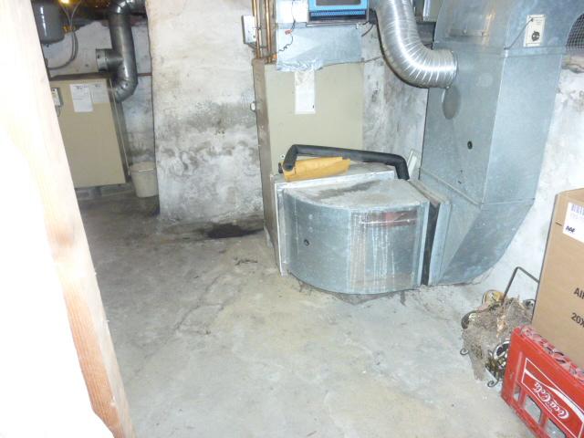 Water damage.