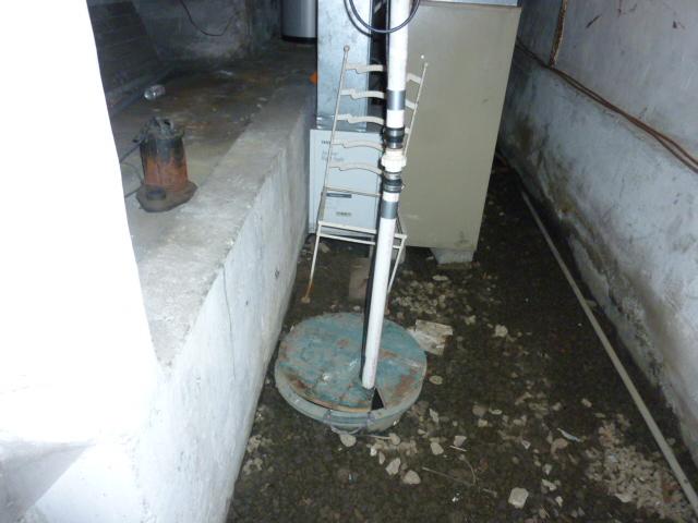 Old drain.