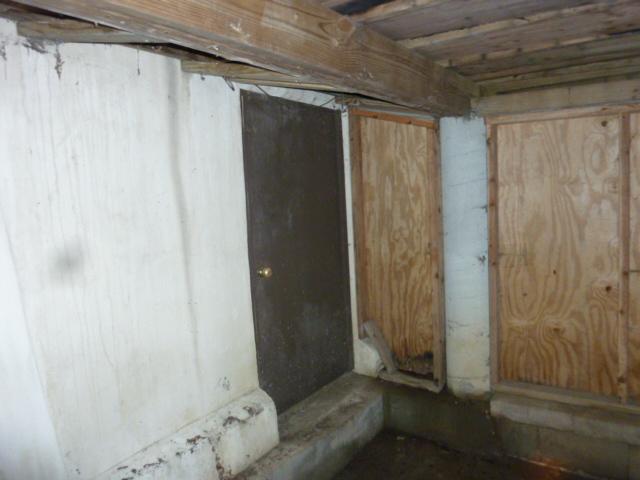 Water damage.
