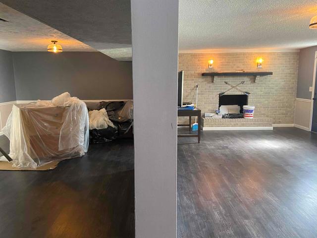 A Dry Basement with Flooring