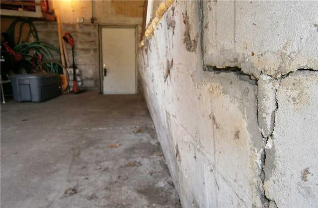 Cracked Foundation Wall