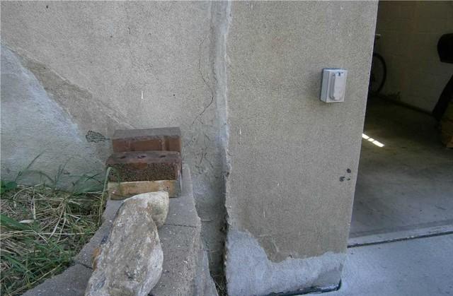 Garage Foundation is Settling