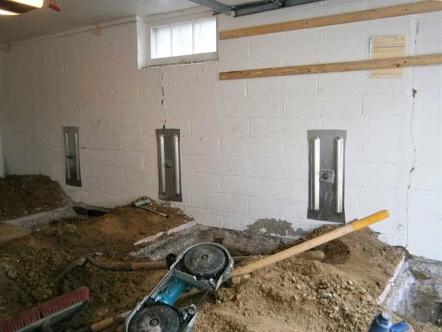 GeoLock™ Wall Anchors Installed