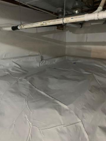 Interior Crawl Space Drainage