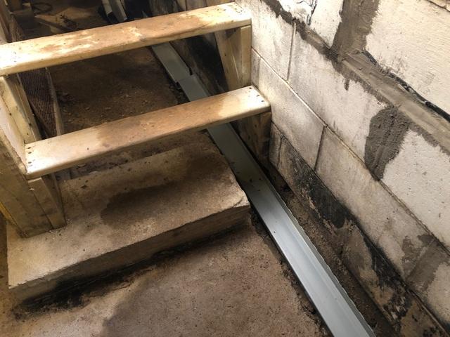 WaterGuard® Along Basement Perimeter