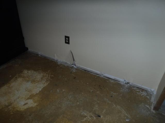 Before Basement Finishing in Dover, DE