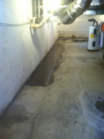 Completed Reconfiguration of Waterproofing System in Fort Knox Basement