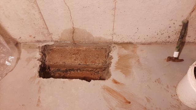 Expose footing