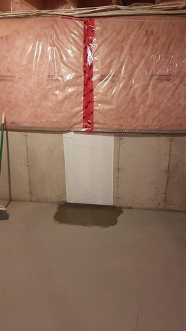 Finished crack repair