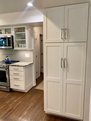 Tall Pantry Cabinets with Pull Outs