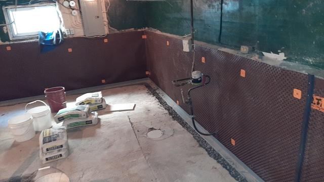 Delta MS drainage matting