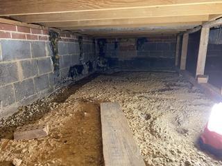 Crawl space before getting started