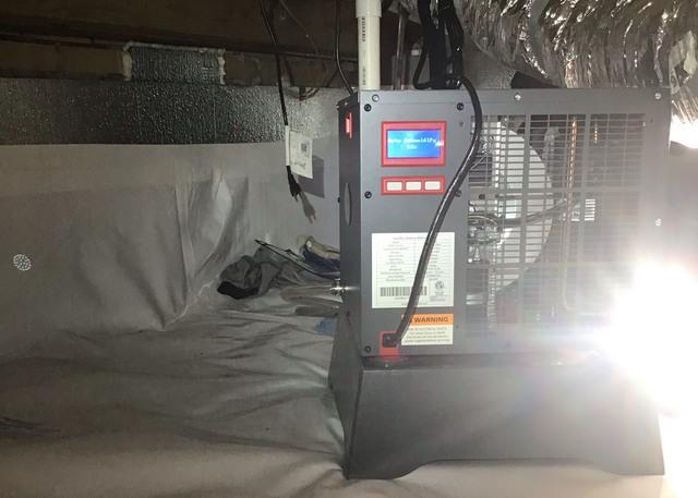 Keep the Crawl Space Dry with the Sedona Dehumifier
