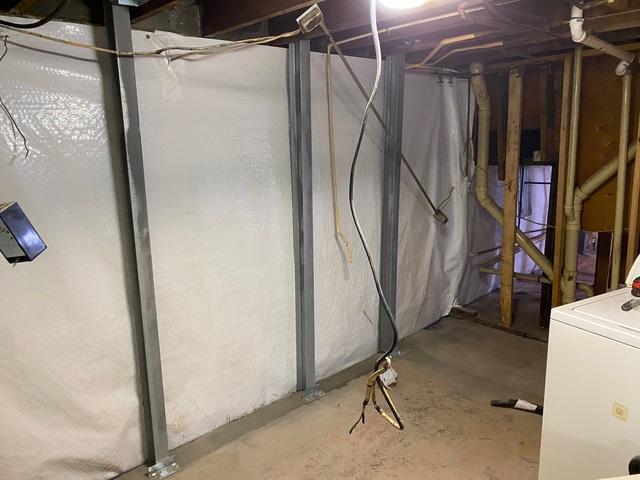 CleanSpace® and PowerBrace™ Support Beams Stabilize Superior, Wisconsin Foundation Walls