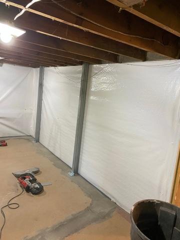 CleanSpace® Keeps Superior, Wisconsin Basement Dry