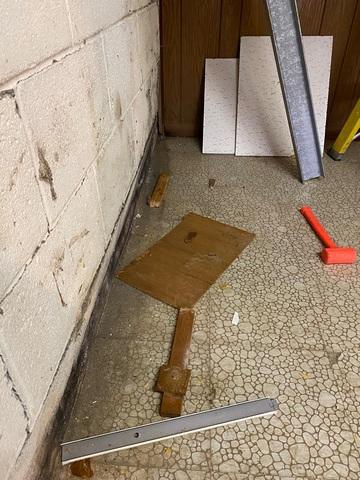 Install Process - Wood Paneling Removal