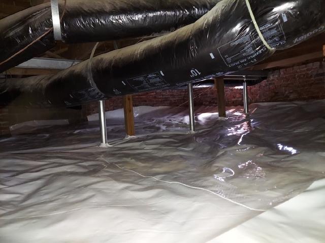 Sagging Crawl Space Repair