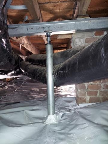Sagging Crawl Space Repair