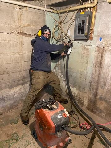 DBS Production Crew Working Hard