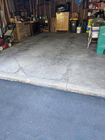 Before Photo - Duluth, MN Garage Concrete Needs Repair