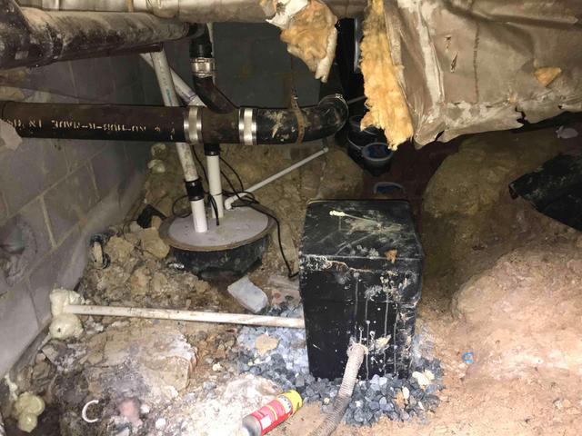 Nasty Crawl Space