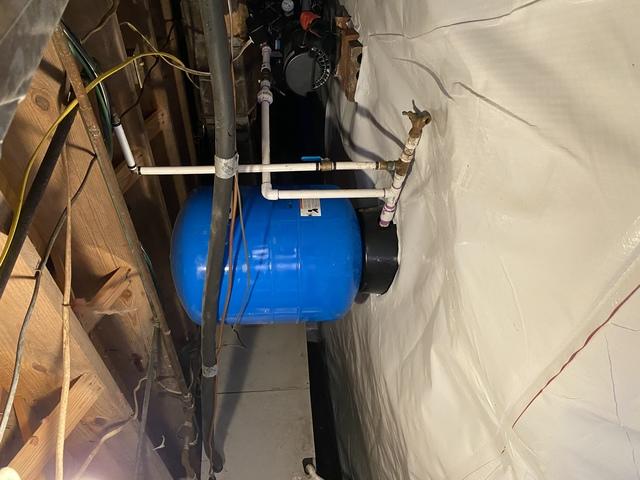 Installed CleanSpace Vapor Barrier