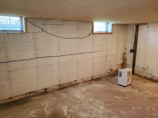 Water Damage Seen in Duluth, MN Basement