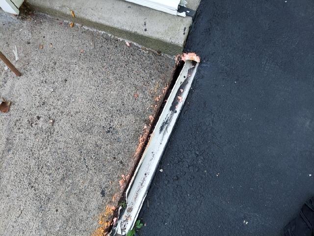 Uneven Surfaces Due to Sinking Garage