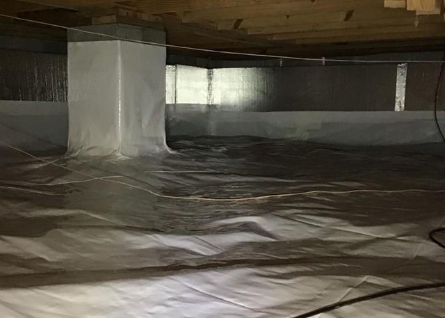 Sealing the Crawl Space