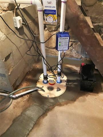 UltraSump™ Battery Backup Pump Installed in Radisson, WI